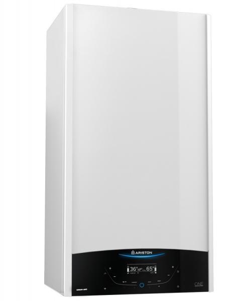 Centrala termica pe gaz, cu condensare, Ariston Genus One 24 kW + kit evacuare